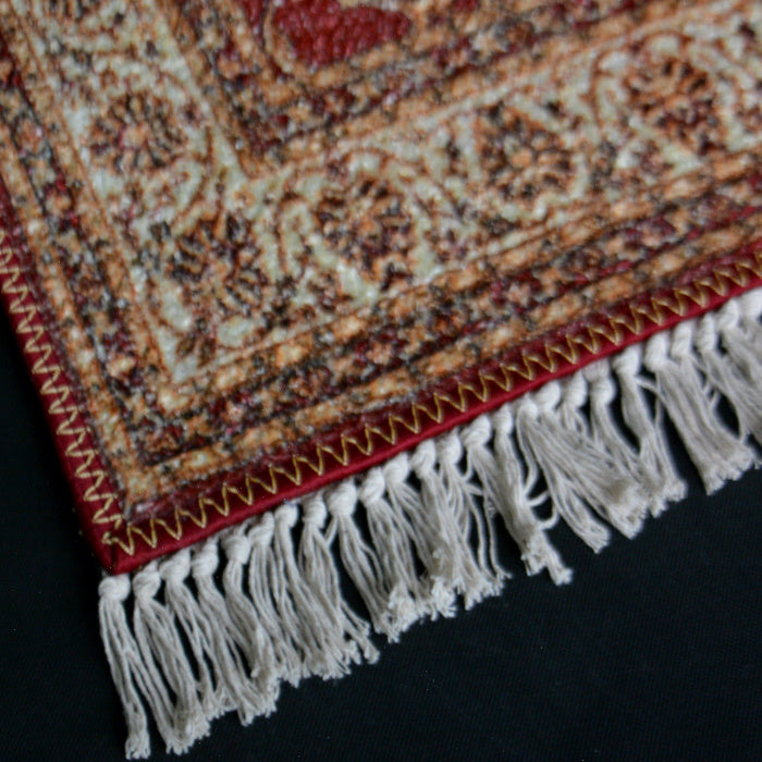 Silk Carpet Persian Design Collection Red – Living Room Rug – 3×5 Feet (90 x 150 cms)-Avioni