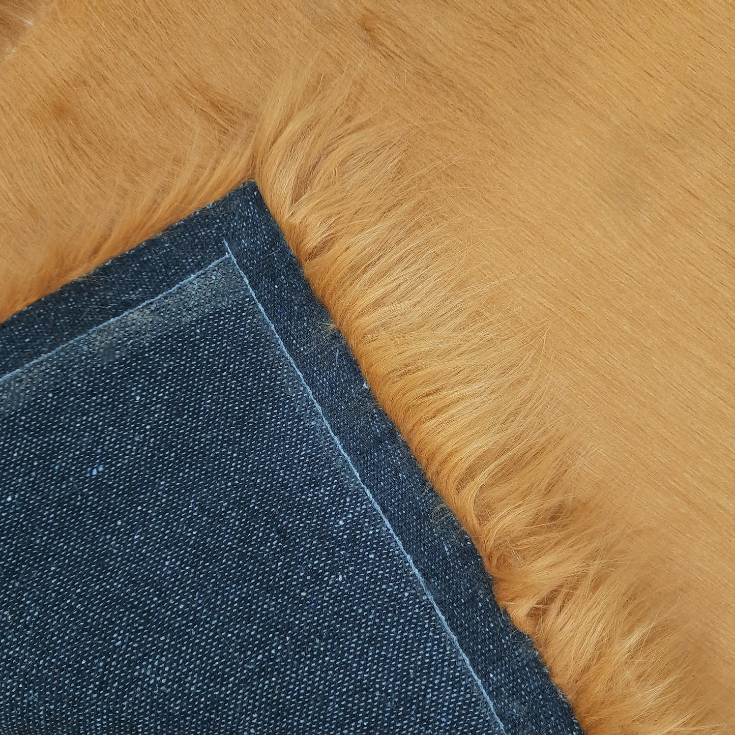 Avioni Ultra Soft Cozy Fluffy Faux Fur Rug - Brown Color - Easily Hand Washable - Bedside/Hallway/Pooja Room- 60X150cm