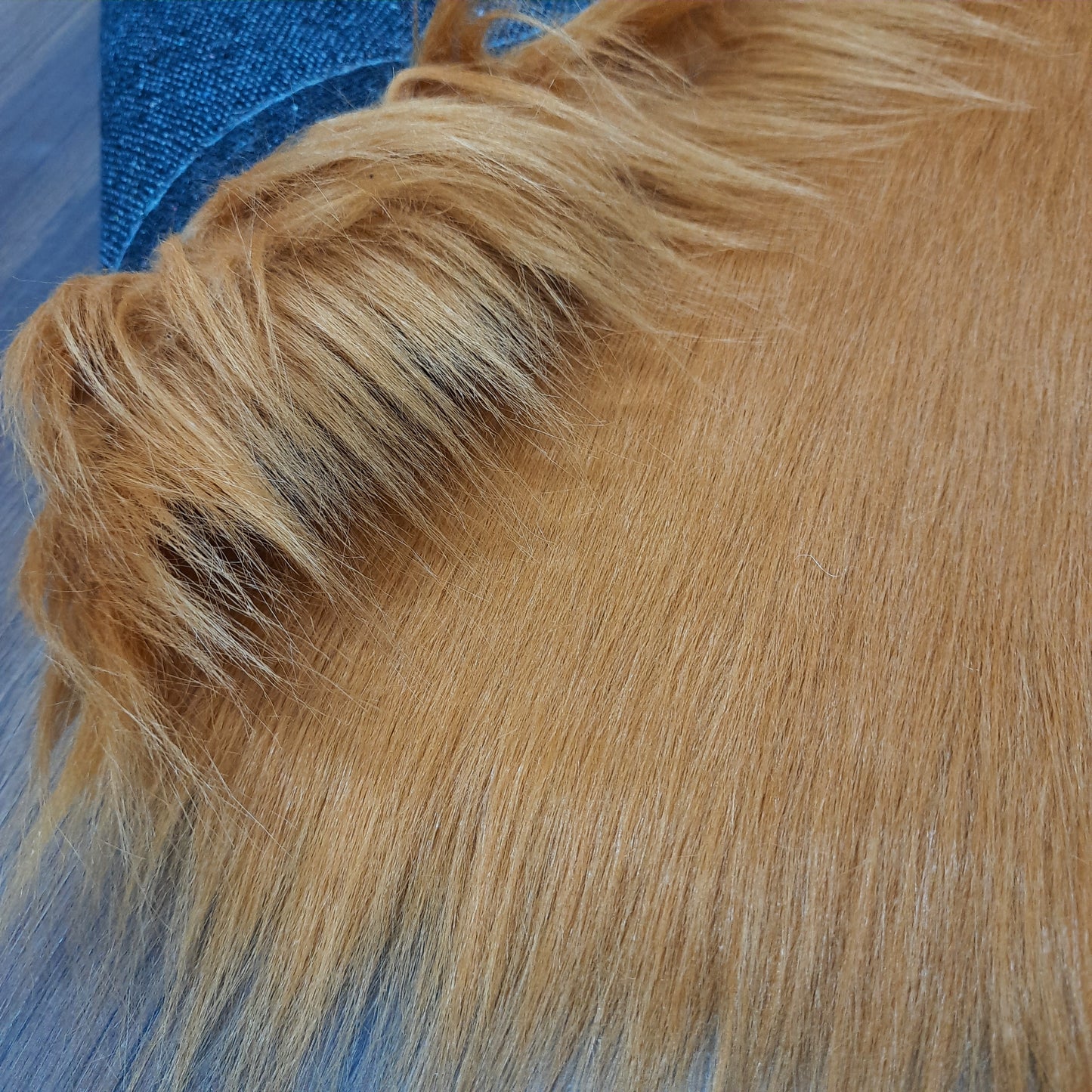 Avioni Ultra Soft Cozy Fluffy Faux Fur Rug - Brown Color - Easily Hand Washable - Bedside/Hallway/Pooja Room- 60X150cm