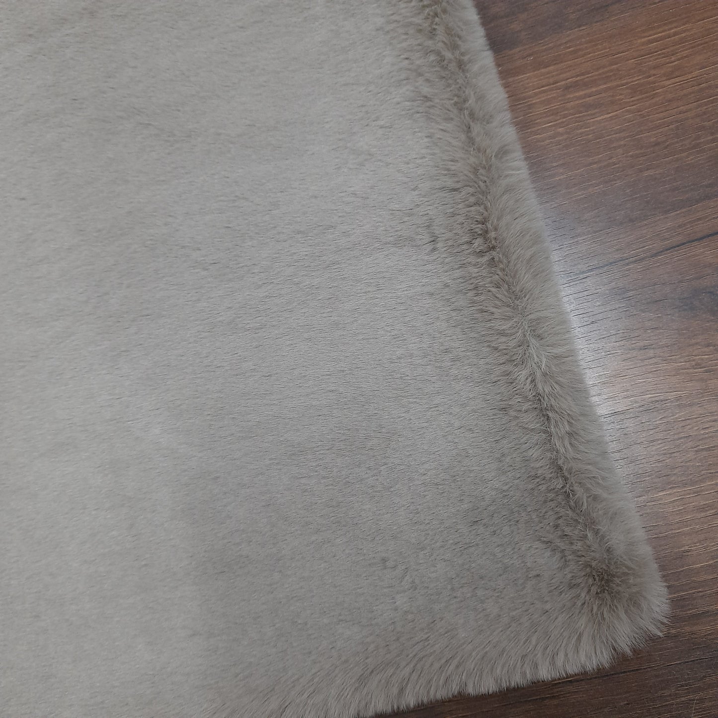 Avioni Ultra Soft Cozy Fluffy Soft Heavy Rabbit Grey Fur Rug –Grey- Easily Hand Washable – Bedside/Hallway/Pooja Room- 60X150cm