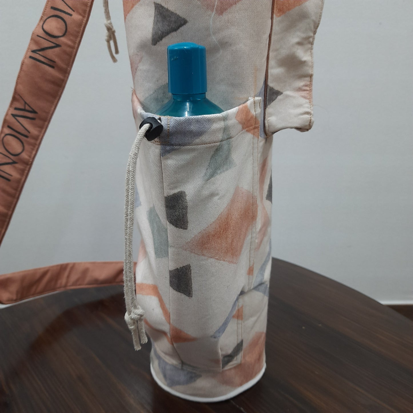 Avioni Yoga Mat Canvas Bag, Full Easy Access Zip Cover & Multi Functional Storage Pockets /68 cm x 50cm (~27″ x 20″)