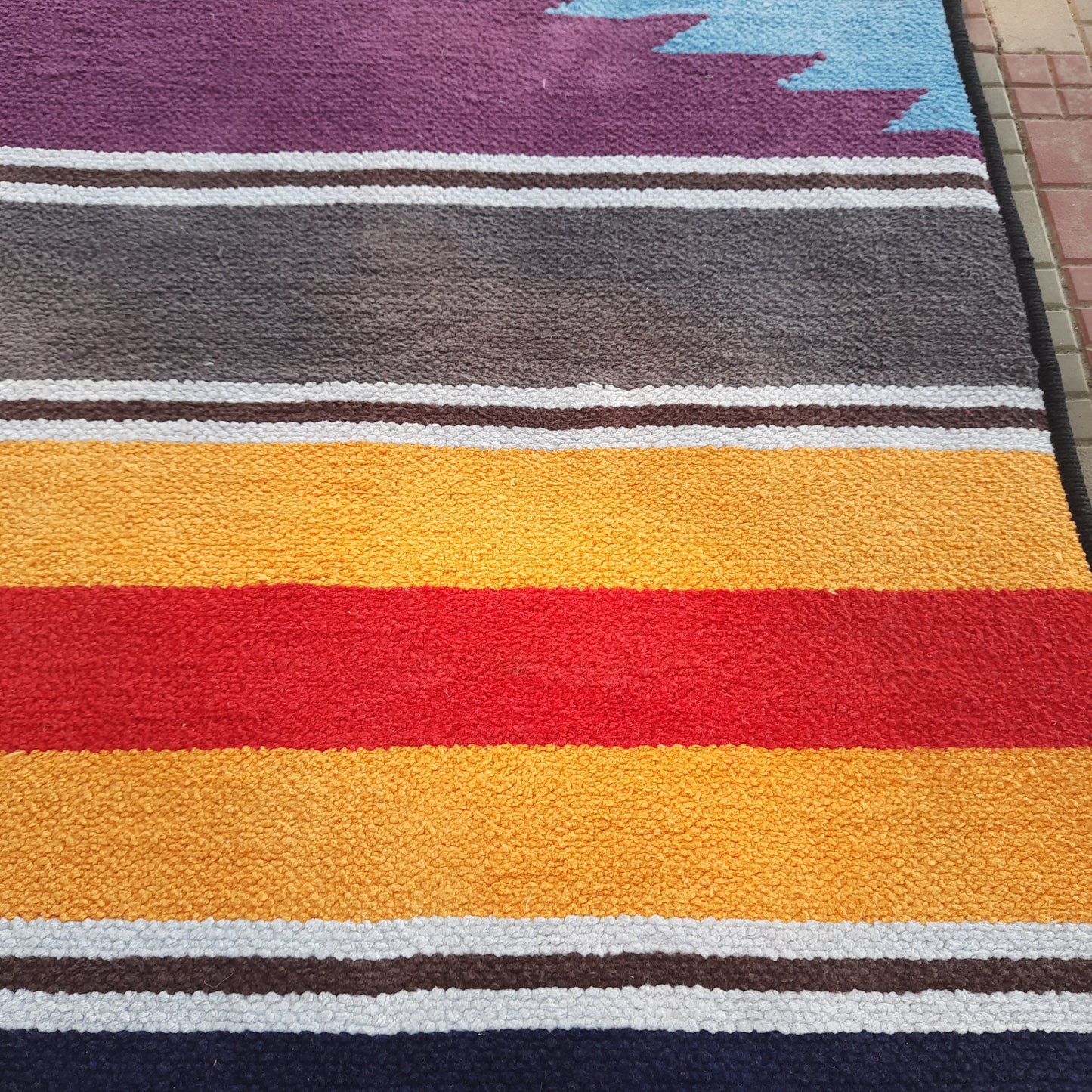 Avioni Luxury Soft Premium 100% Chenille Multi Color Yoga Mat 60cm x 200cm (~2×6Feet)