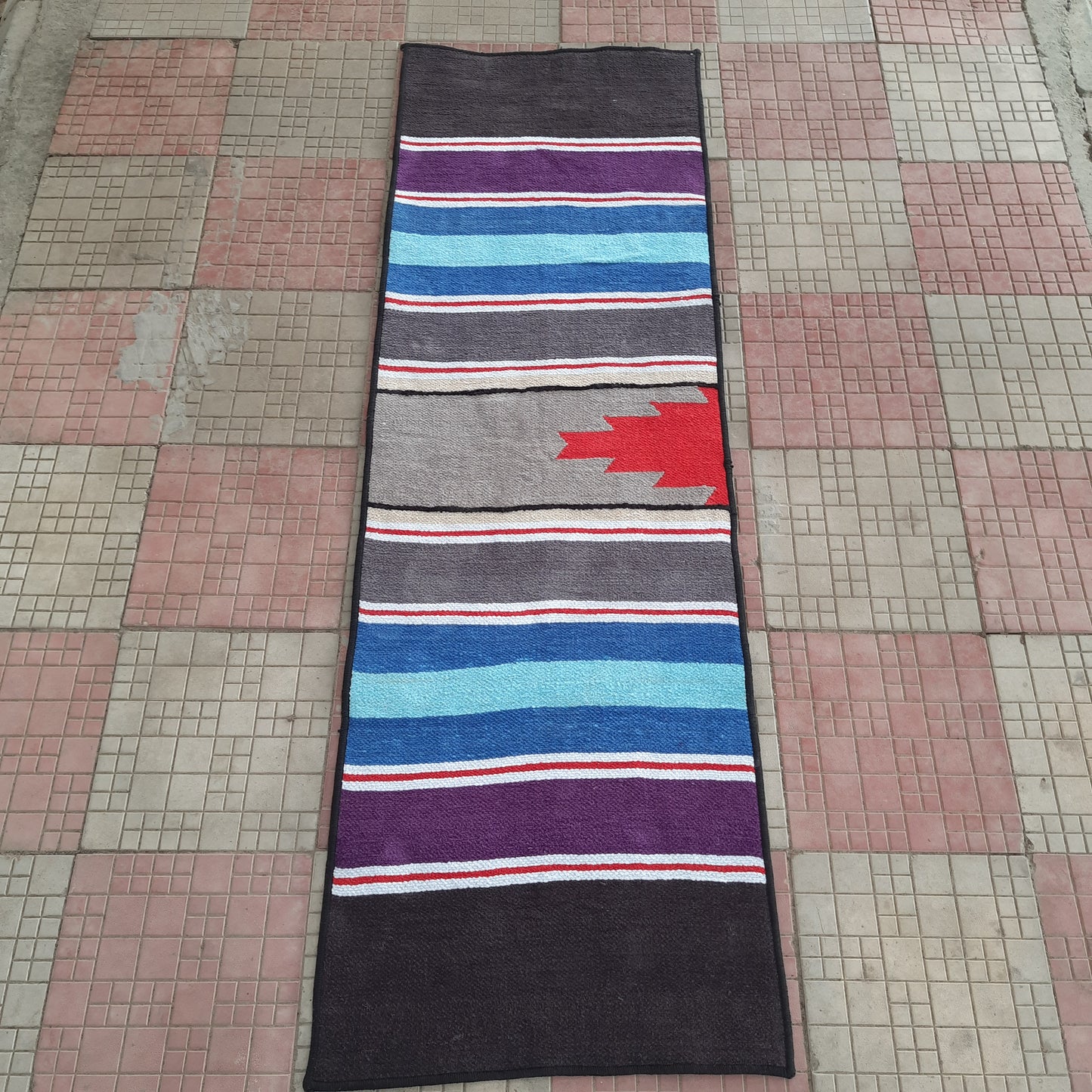 Avioni Luxury Soft Premium 100% Chenille Multi Color Yoga Mat 60cm x 180cm (~2×6Feet)