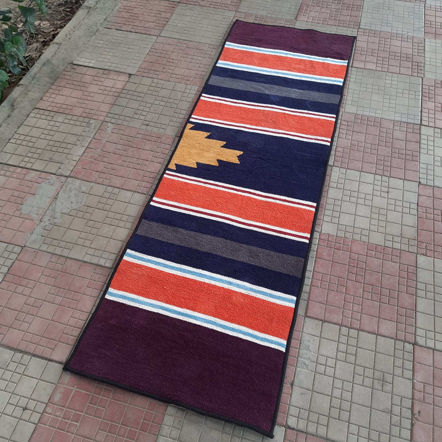 Avioni Luxury Soft Premium 100% Chenille Multi Color Yoga Mat 60cm x 200cm (~2×6Feet)