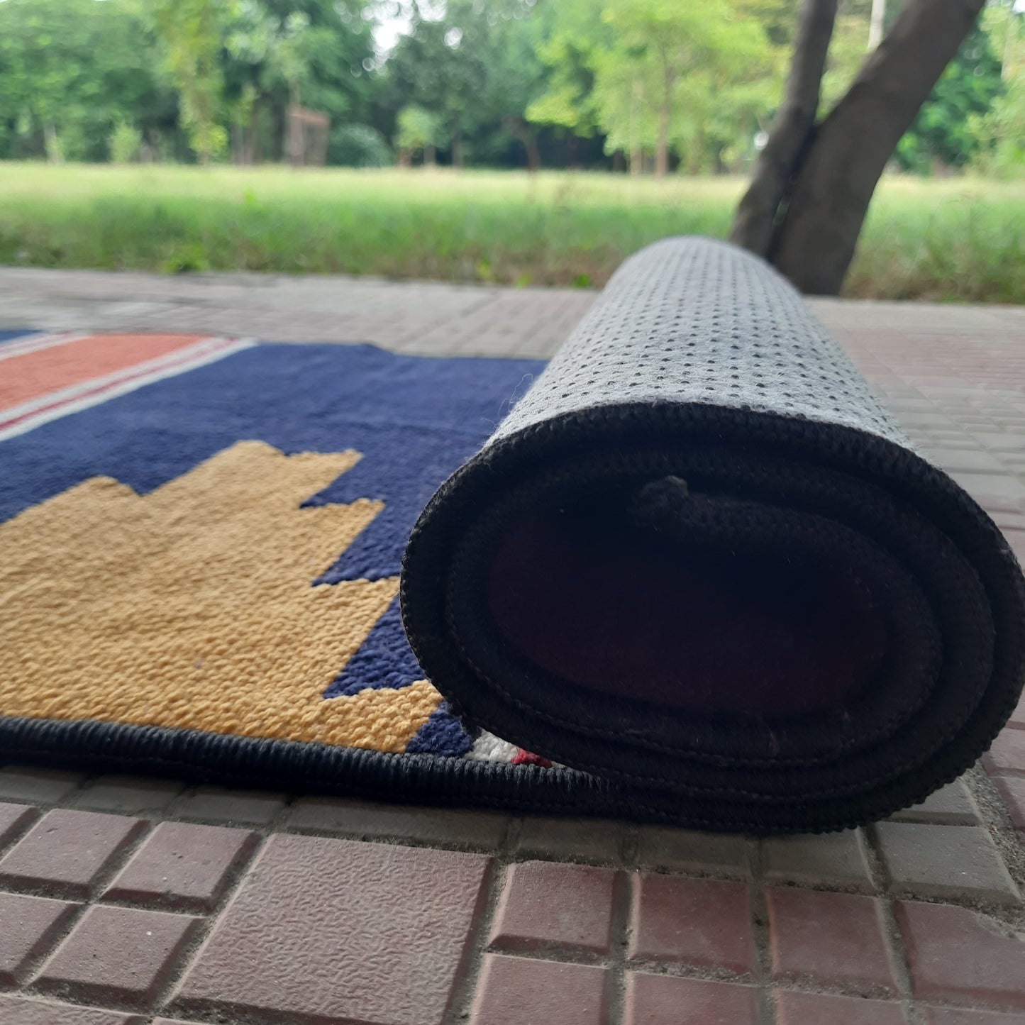 Avioni Luxury Soft Premium 100% Chenille Multi Color Yoga Mat 60cm x 200cm (~2×6Feet)