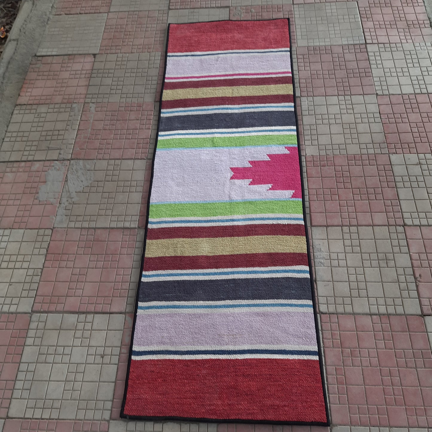 Avioni Luxury Soft Premium 100% Chenille Multi Color Yoga Mat 60cm x 200cm (~2×6Feet)