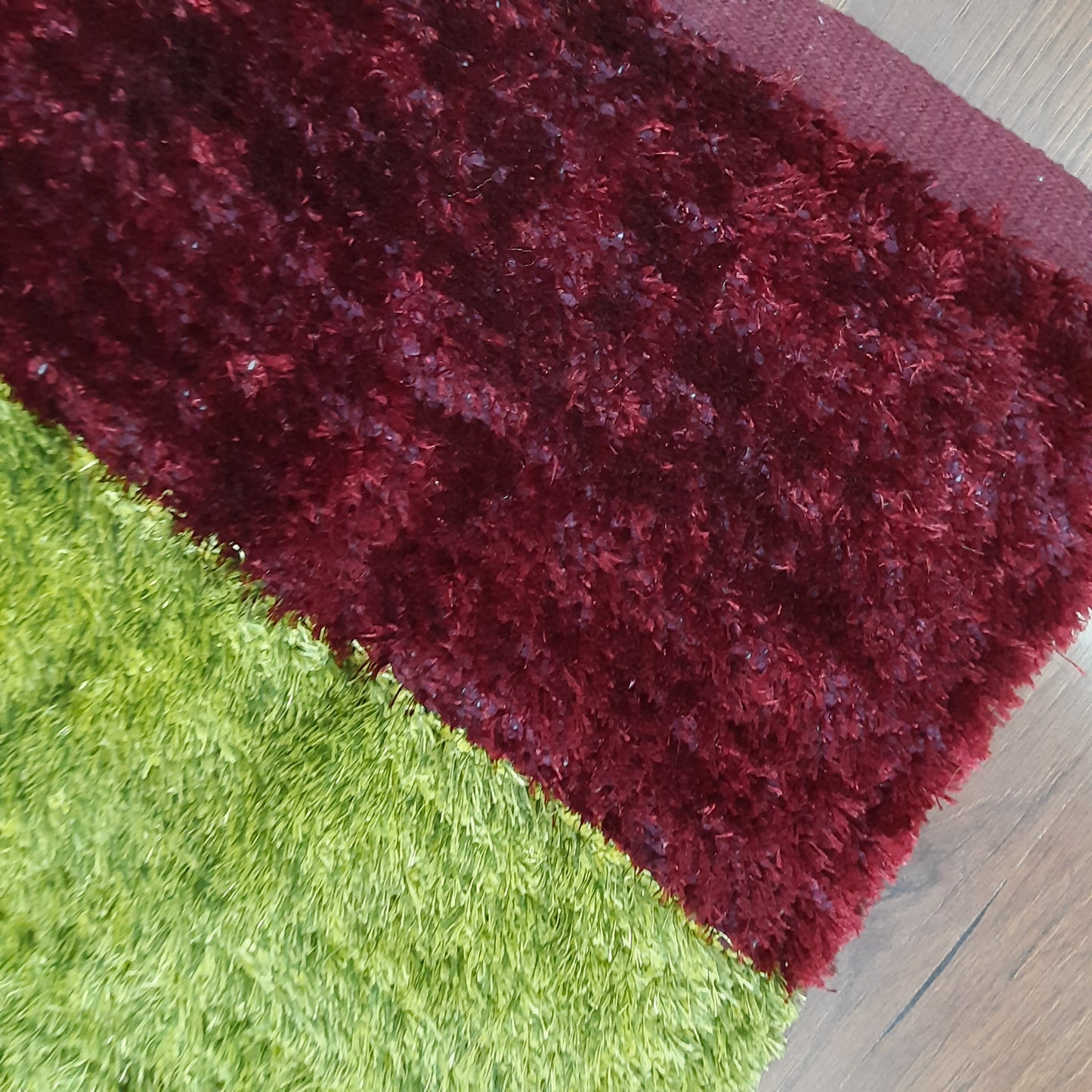 Flurry Yarn Fur Dhurrie For Living Room|Multi Color|By Avioni| 90cm x 150cm (~3×5 Feet)