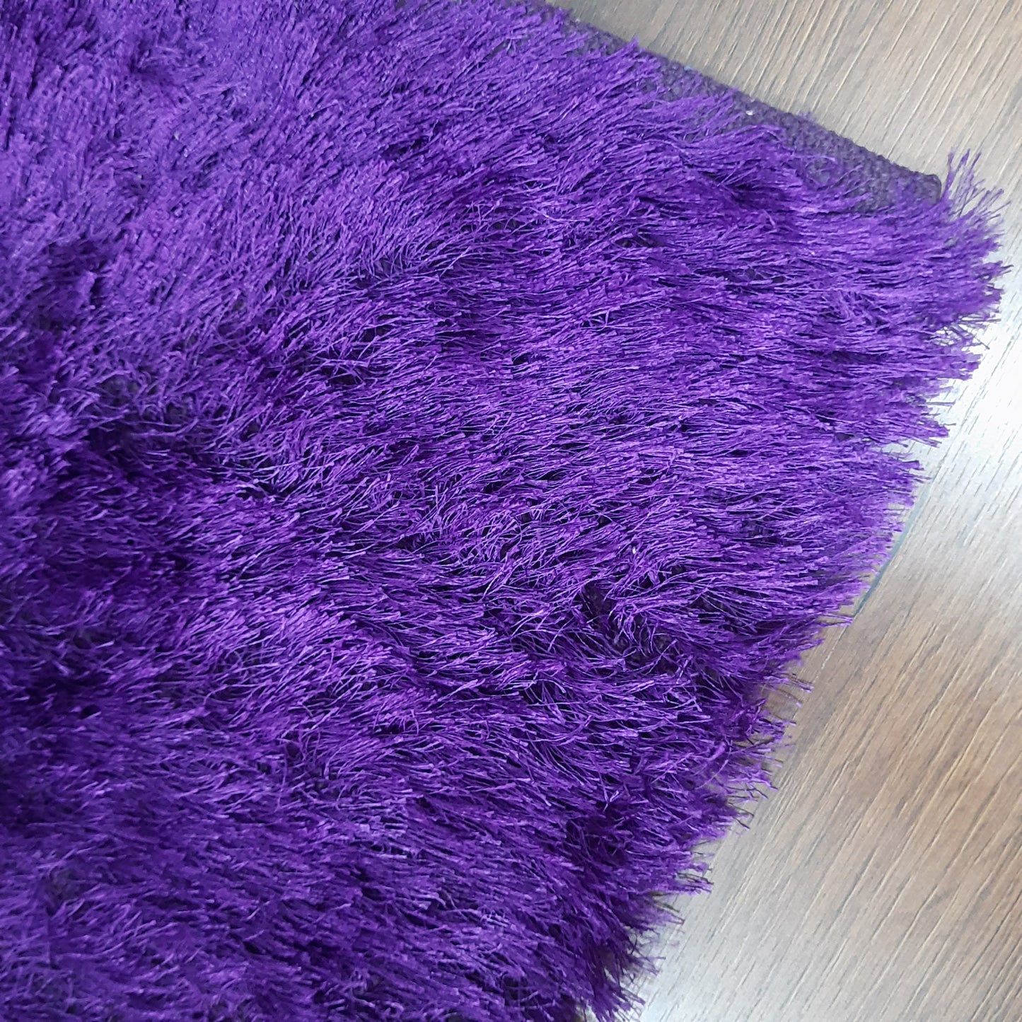Flurry Yarn Fur Dhurrie For Living Room|Navy Blue|By Avioni| 90cm x 150cm (~3×5 Feet)