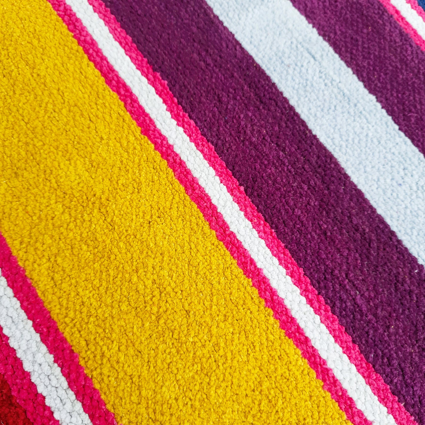 Avioni Luxury Soft Premium 100% Chenille Multi Color Yoga Mat 60cm x 200cm (~2×6Feet)