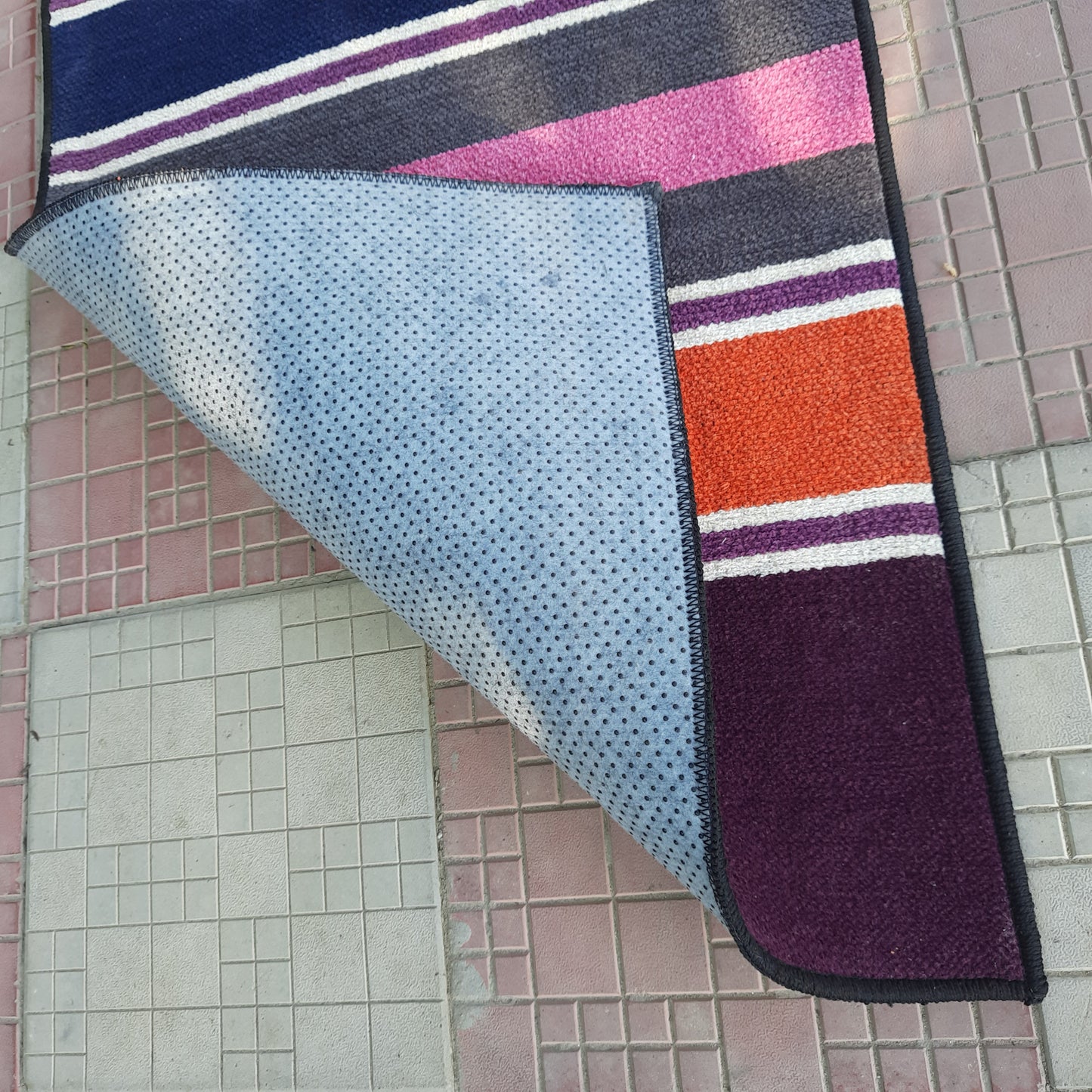 Avioni Luxury Soft Premium 100% Chenille Multi Color Yoga Mat 60cm x 200cm (~2×6Feet)