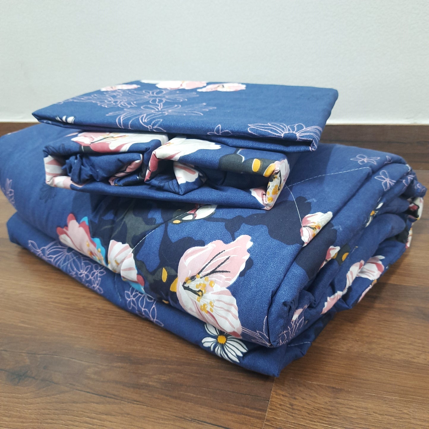 Save big on our AvioniHome Lavanya Bedding Bundle |1 Double Bed Comforter, 1 Double Bed Sheet, and 2 Pillow Covers Combo - Set of 4