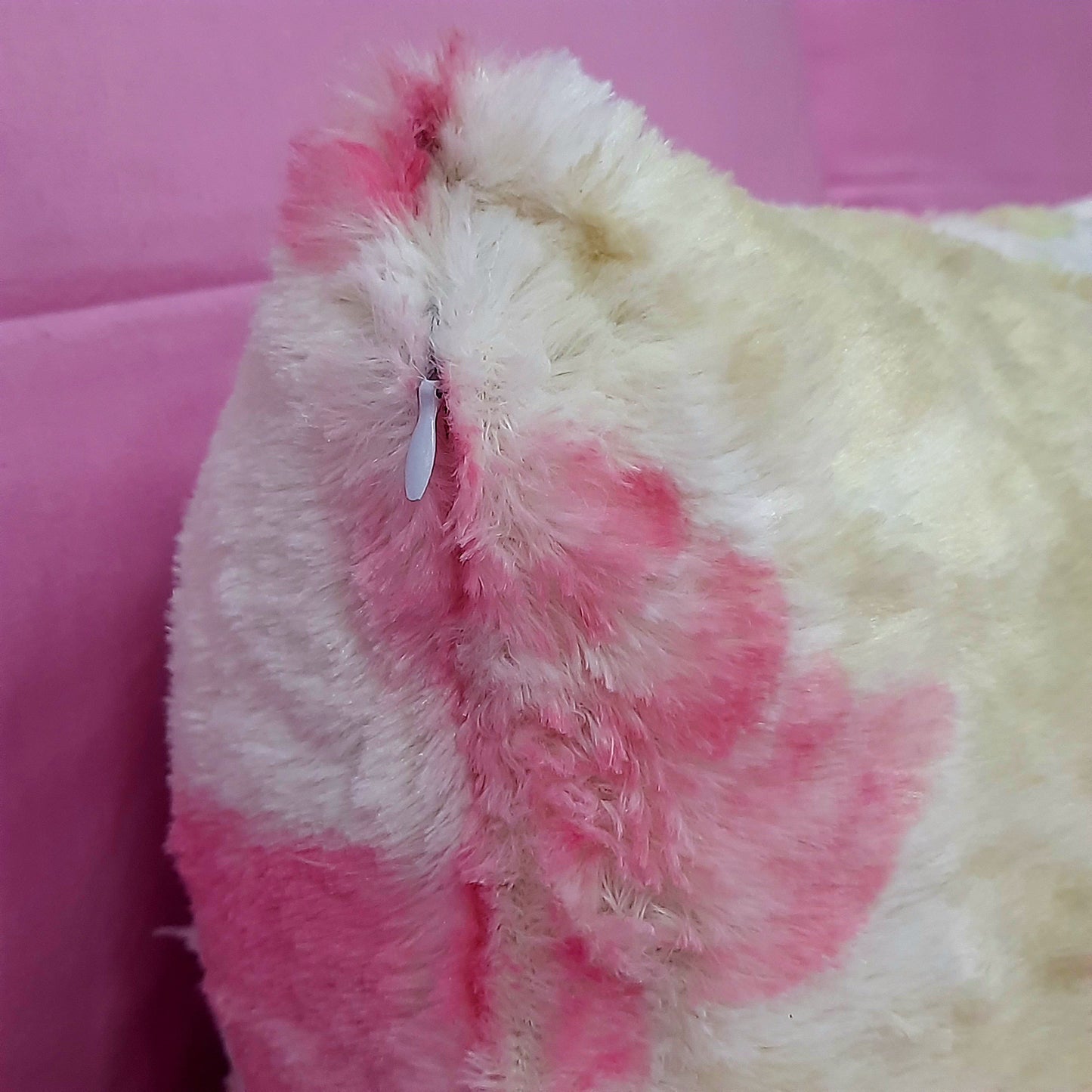 Avioni Soft Fluffy Plush Faux Fur CozyChic Cuddle Pillow| Butterfly in Garden| 40 x 13 inches (100 x 33 cms)