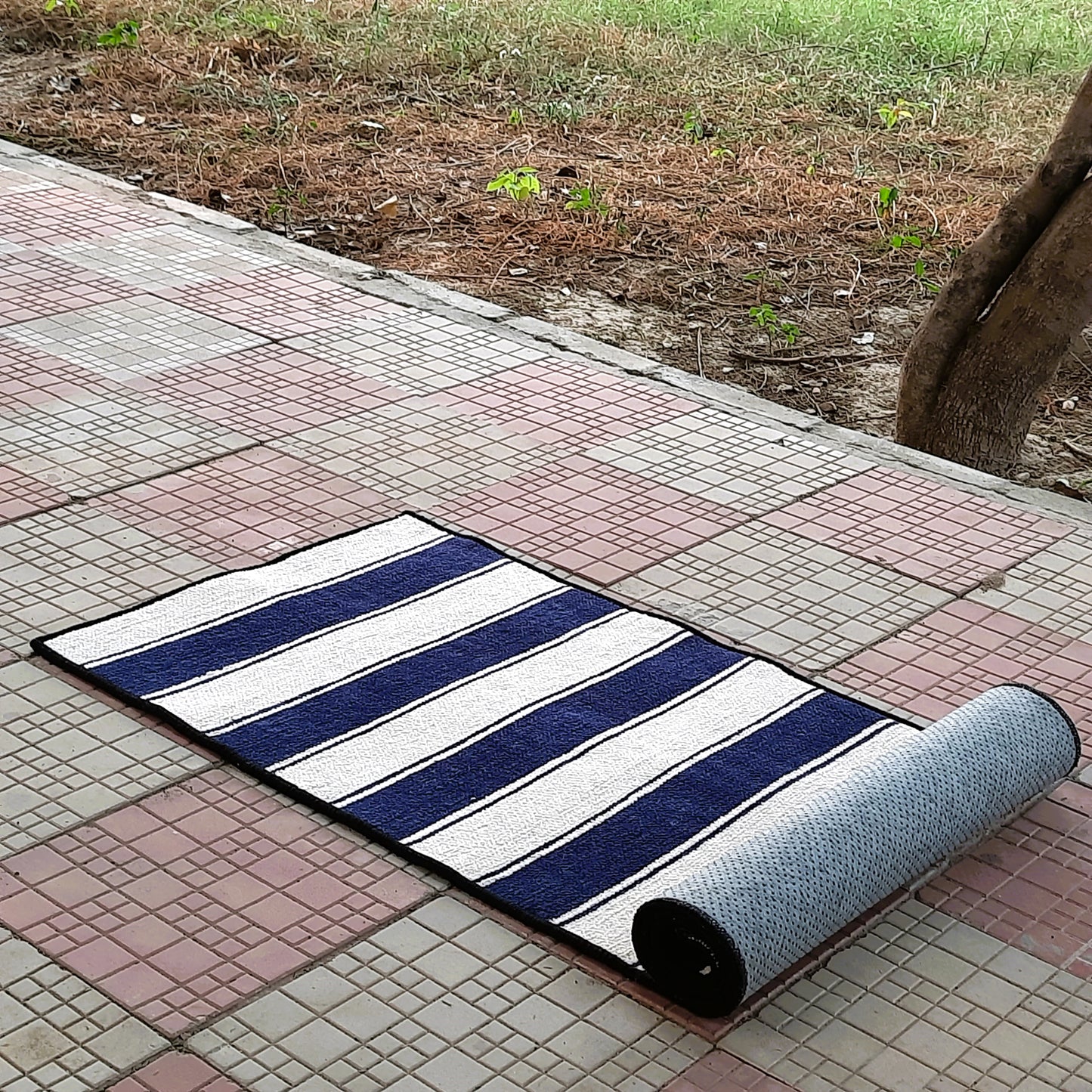 Avioni Luxury Soft Premium 100% Chenille Multi Color Yoga Mat 60cm x 200cm (~2×6Feet)