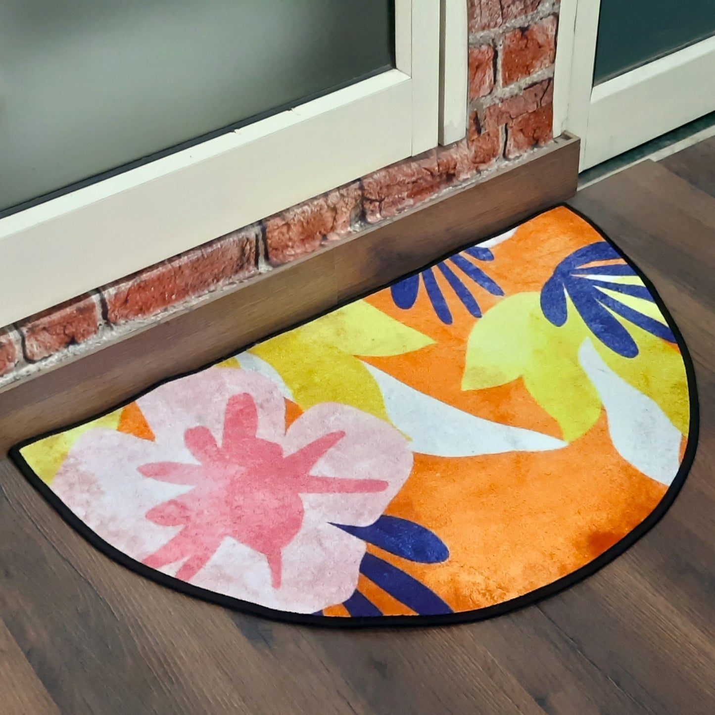 Avioni Home Floor Mats in Modern Design Multi Colour | Anti Slip, Durable & Washable | Outdoor & Indoor- SET OF 2