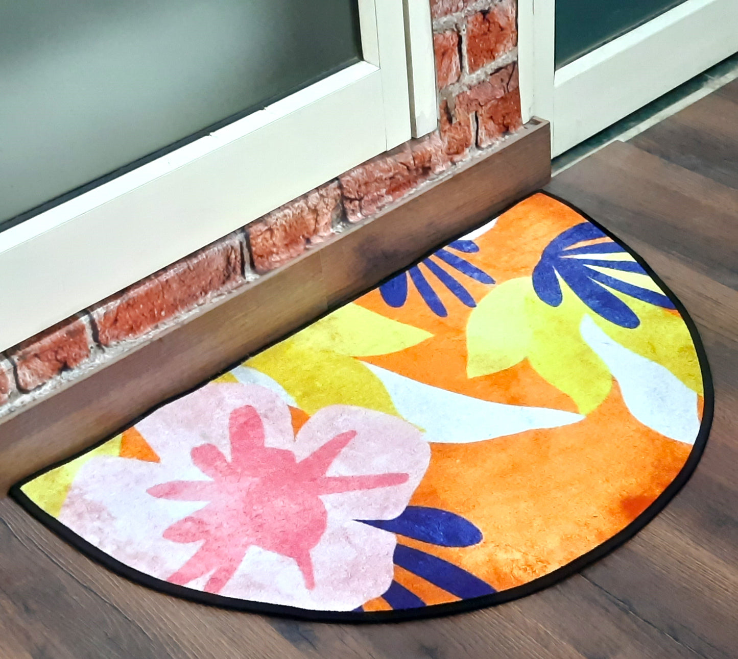 Avioni Home Floor Mats in Modern Design Multi Colour | Anti Slip, Durable & Washable | Outdoor & Indoor- SET OF 2