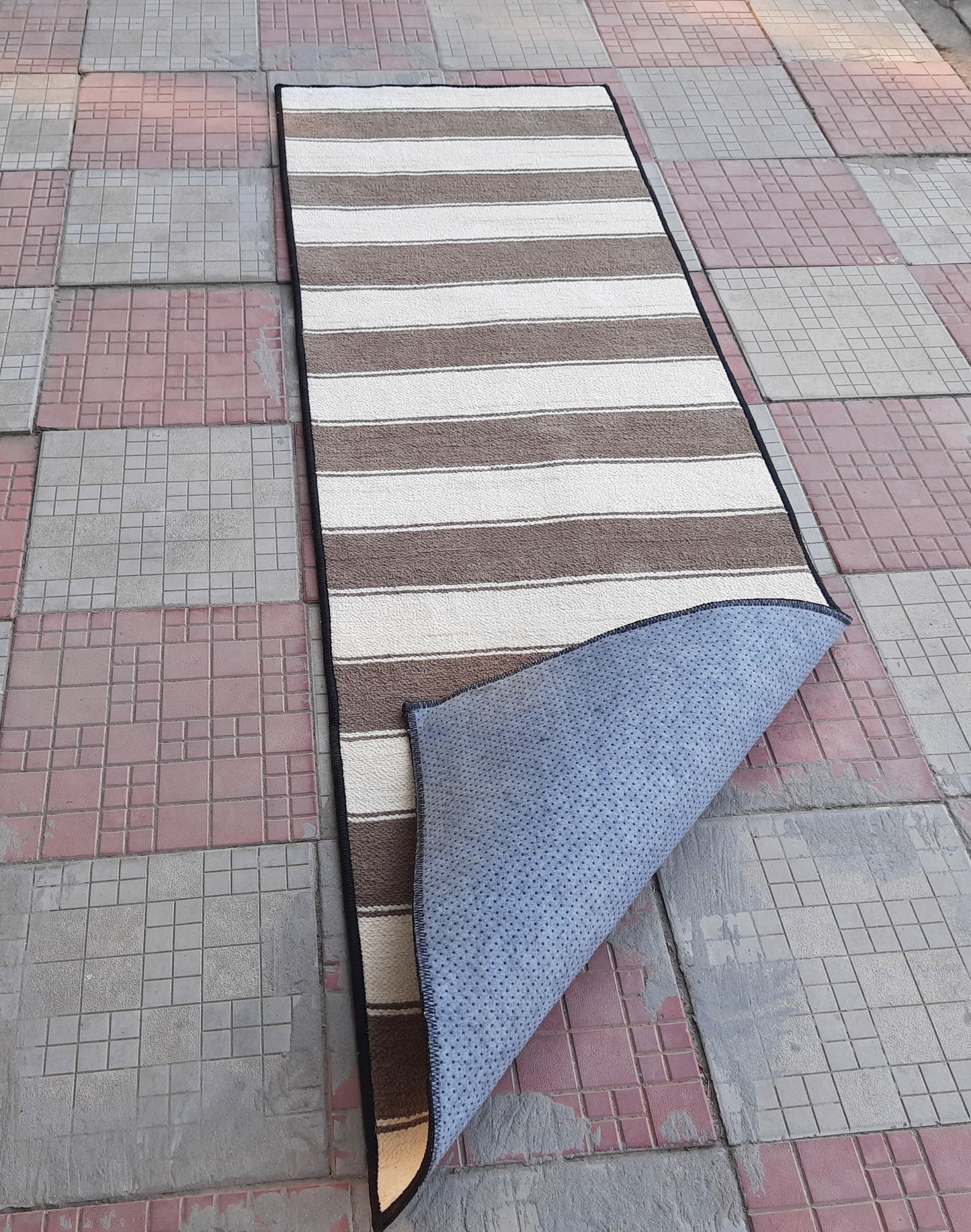 Avioni Luxury Soft Premium 100% Chenille Multi Color Yoga Mat 56cm x 180cm (~2×6Feet)