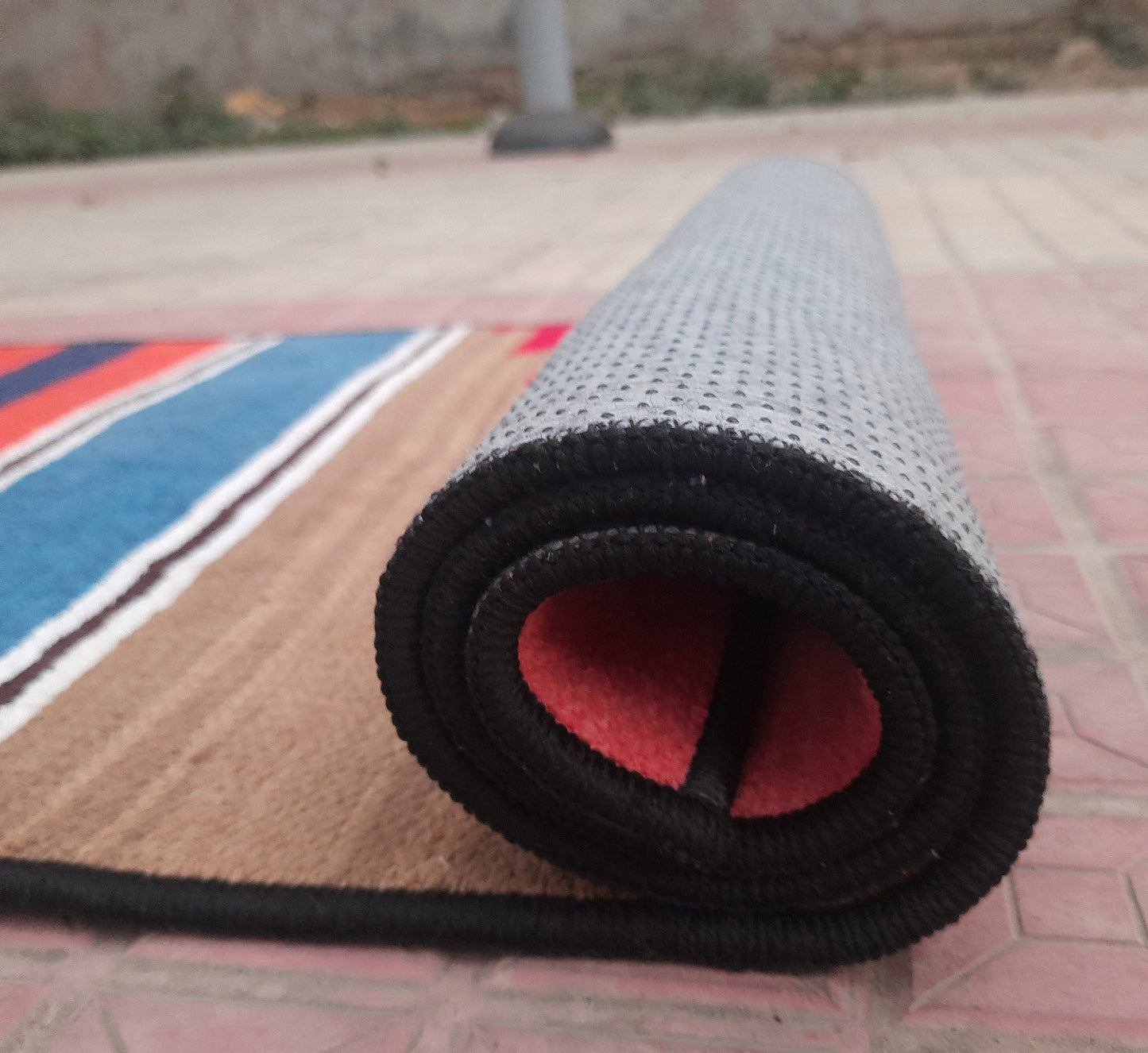 Avioni Luxury Soft Premium 100% Chenille Multi Color Yoga Mat 60cm x 200cm (~2×6Feet)