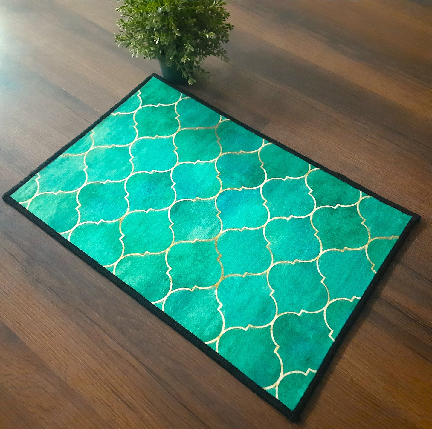 Classic Comfort Rectangle mat Collection By Avioni Home | Anti Slip, Durable & Washable | Outdoor & Indoor- SET OF 2