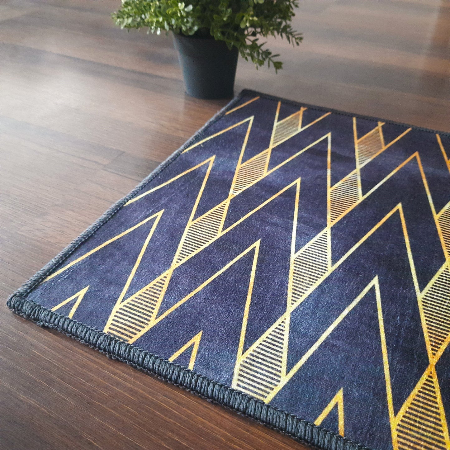 Modern Chic Rectangle mat Collection By Avioni Home | Anti Slip, Durable & Washable | Outdoor & Indoor- SET OF 2