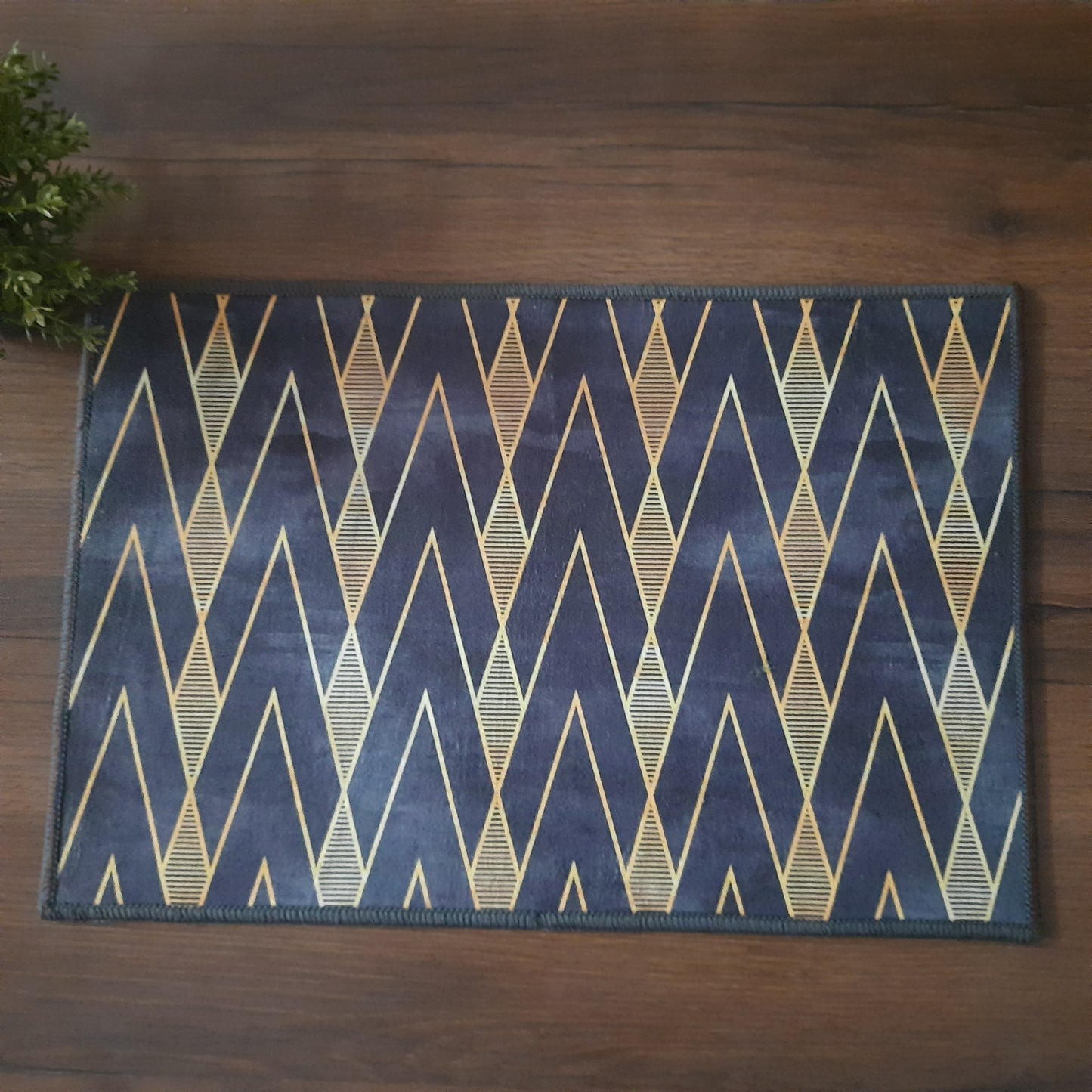 Modern Chic Rectangle mat Collection By Avioni Home | Anti Slip, Durable & Washable | Outdoor & Indoor- SET OF 2