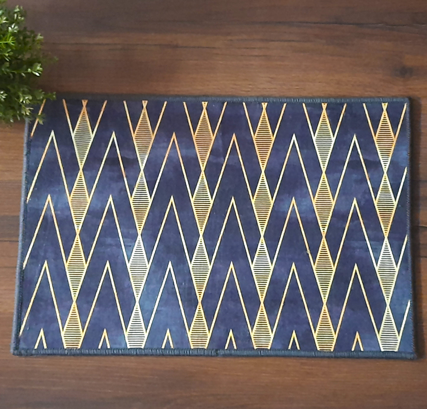 Modern Chic Rectangle mat Collection By Avioni Home | Anti Slip, Durable & Washable | Outdoor & Indoor- SET OF 2