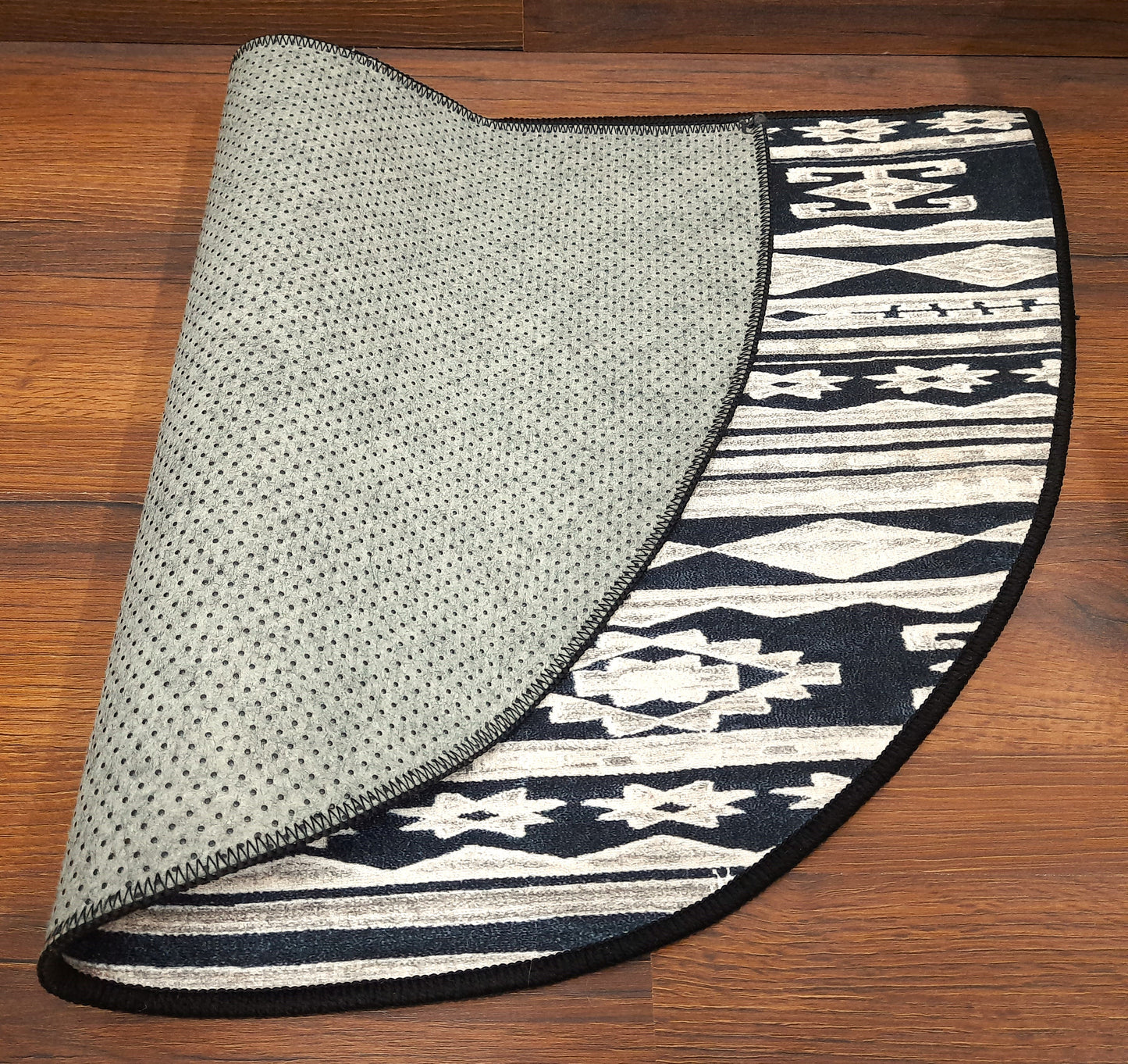 Avioni Home | Crescent Collection | Floor Mats in Boho Design Multi Colour | Anti Slip, Durable & Washable | Outdoor & Indoor