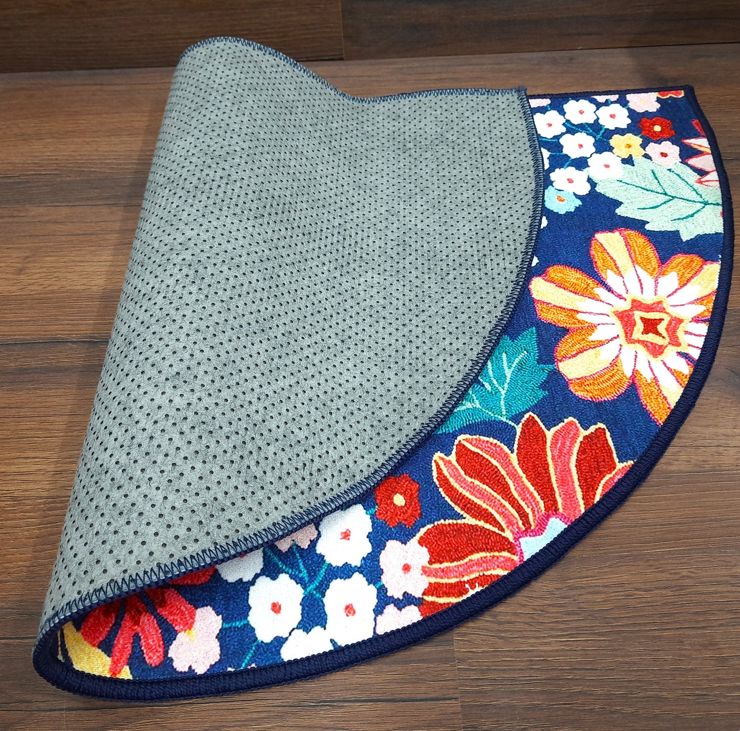 Avioni Home | Crescent Collection | Floor Mats in Flower Design Multi Colour | Anti Slip, Durable & Washable | Outdoor & Indoor