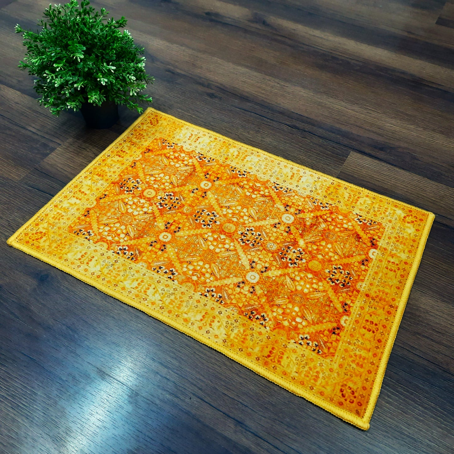 Esplendor Persian Rectangle mat Collection By Avioni Home | Anti Slip, Durable & Washable | Outdoor & Indoor- SET OF 2