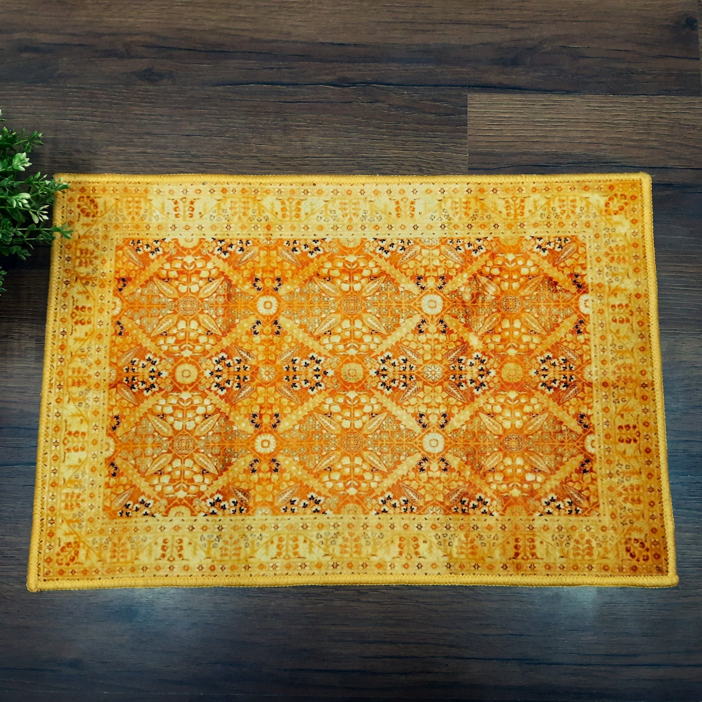 Esplendor Persian Rectangle mat Collection By Avioni Home | Anti Slip, Durable & Washable | Outdoor & Indoor- SET OF 2