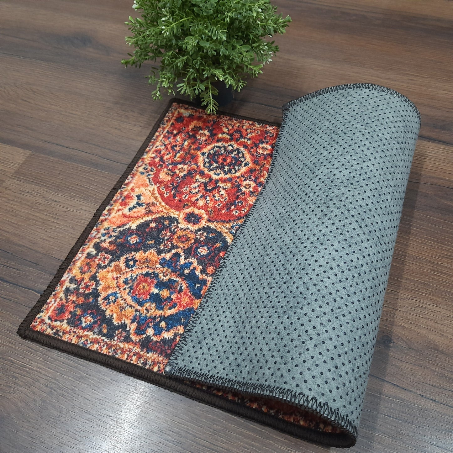 Esplendor Persian Rectangle mat Collection By Avioni Home | Anti Slip, Durable & Washable | Outdoor & Indoor- SET OF 2