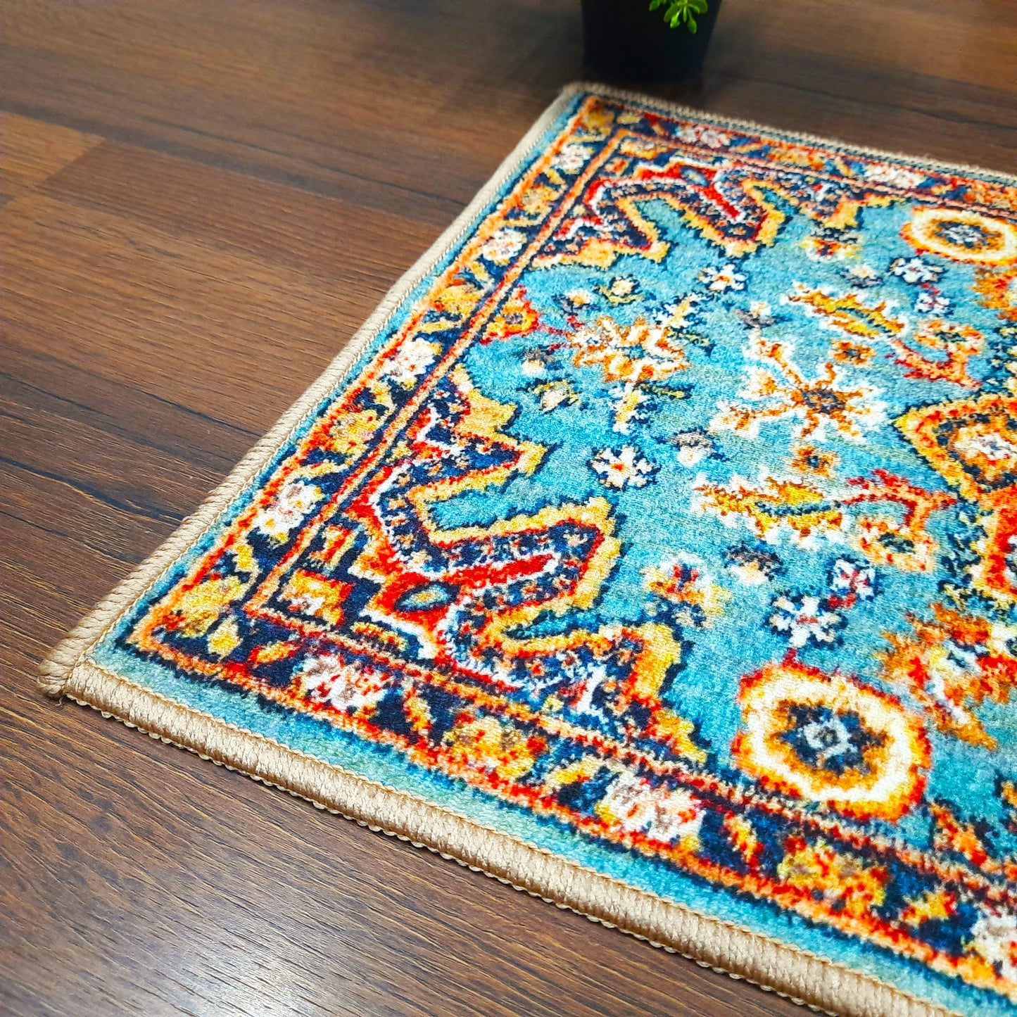 Esplendor Persian Rectangle mat Collection By Avioni Home | Anti Slip, Durable & Washable | Outdoor & Indoor- SET OF 2