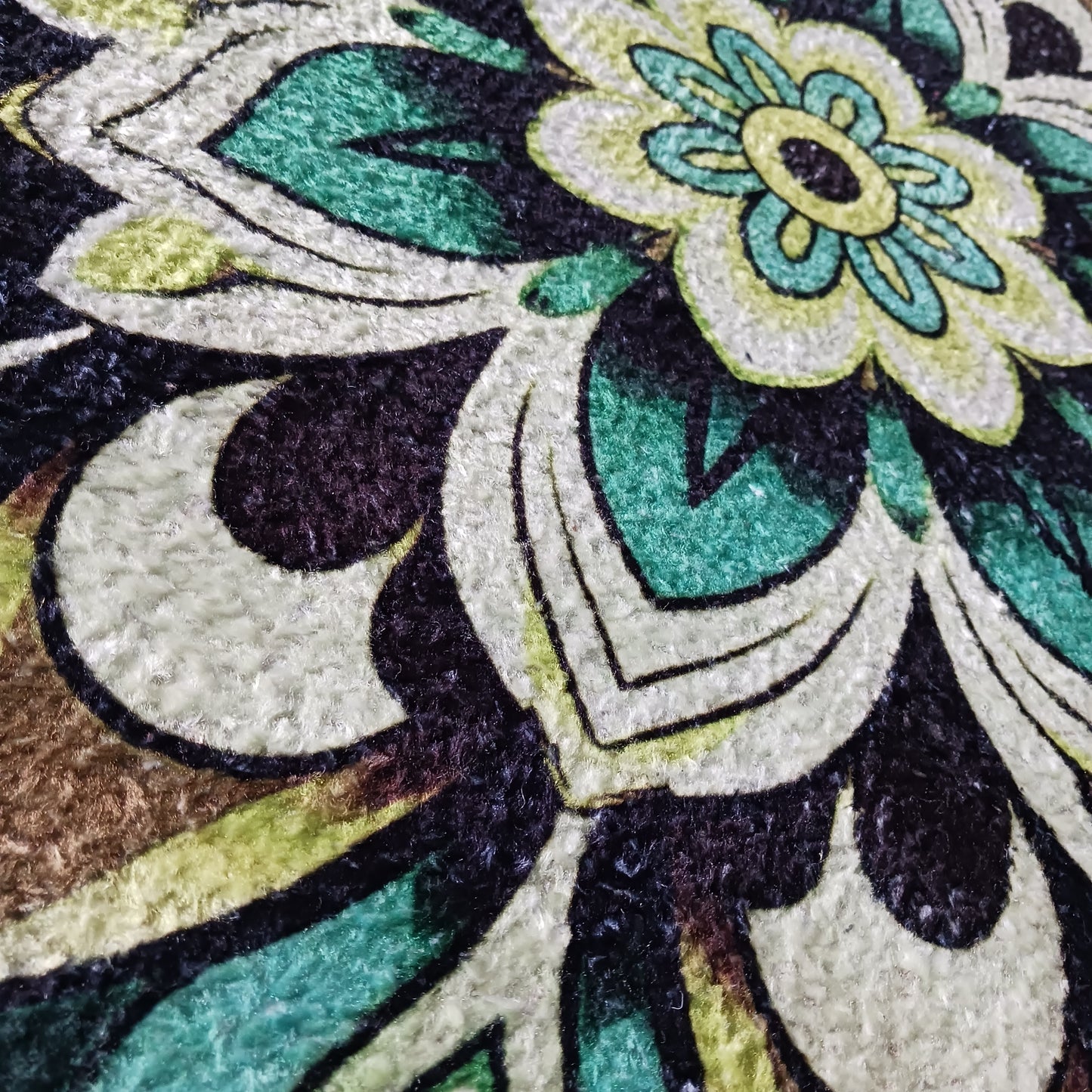 Avioni Home Floor Mats in Beautiful Traditional Rangoli Colors | Anti Slip, Durable & Washable | Outdoor & Indoor