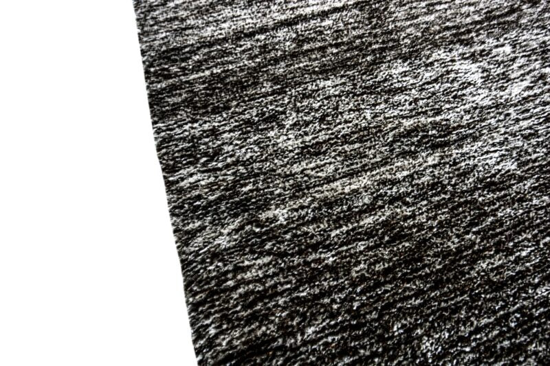 Avioni Rugs Black-white Rug/Carpets For Living Room Actual Feather Touch- Softness -Handloom Made Reversible Light Weight -90cm x 150cm (~3×5 Feet)