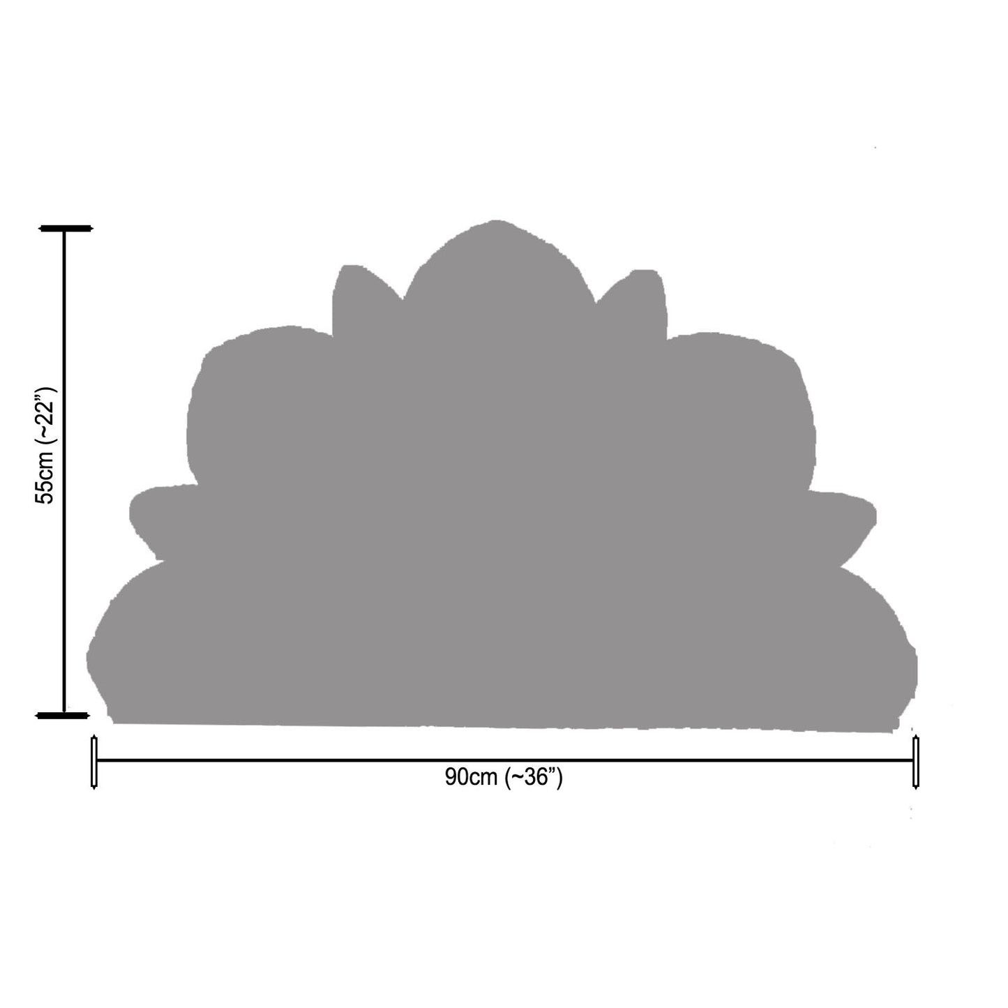 Avioni Home Floor Mats in Beautiful Rangoli Cutout Design | Anti Slip, Durable & Washable | Outdoor & Indoor