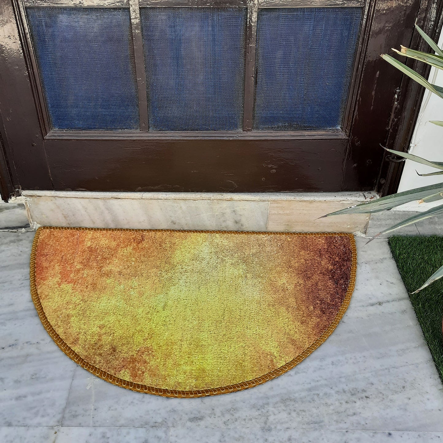 Avioni Home Floor Mat Modern Abstract Design | Anti Slip, Durable & Washable | Outdoor & Indoor