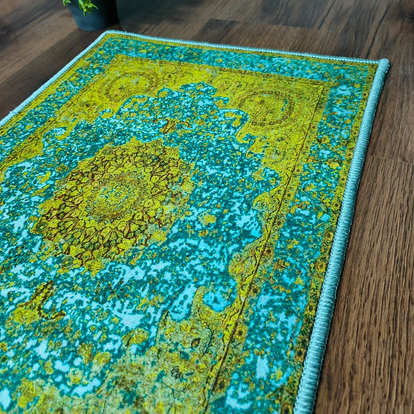 Esplendor Persian Rectangle mat collection by Avioni Home | Anti Slip, Durable & Washable | Outdoor & Indoor- SET OF 2