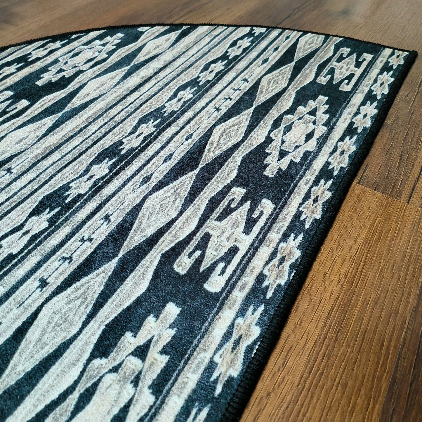 Avioni Home | Crescent Collection | Floor Mats in Boho Design Multi Colour | Anti Slip, Durable & Washable | Outdoor & Indoor