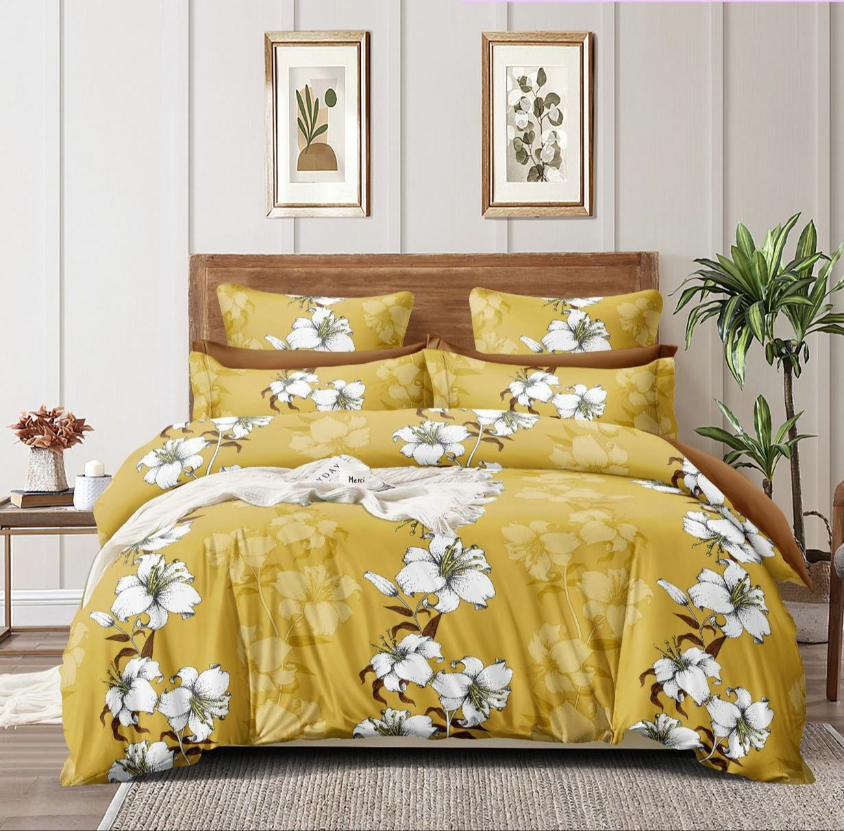 Save big on our AvioniHome Lavanya Bedding Bundle |1 Double Bed Comforter, 1 Double Bed Sheet, and 2 Pillow Covers Combo - Set of 4