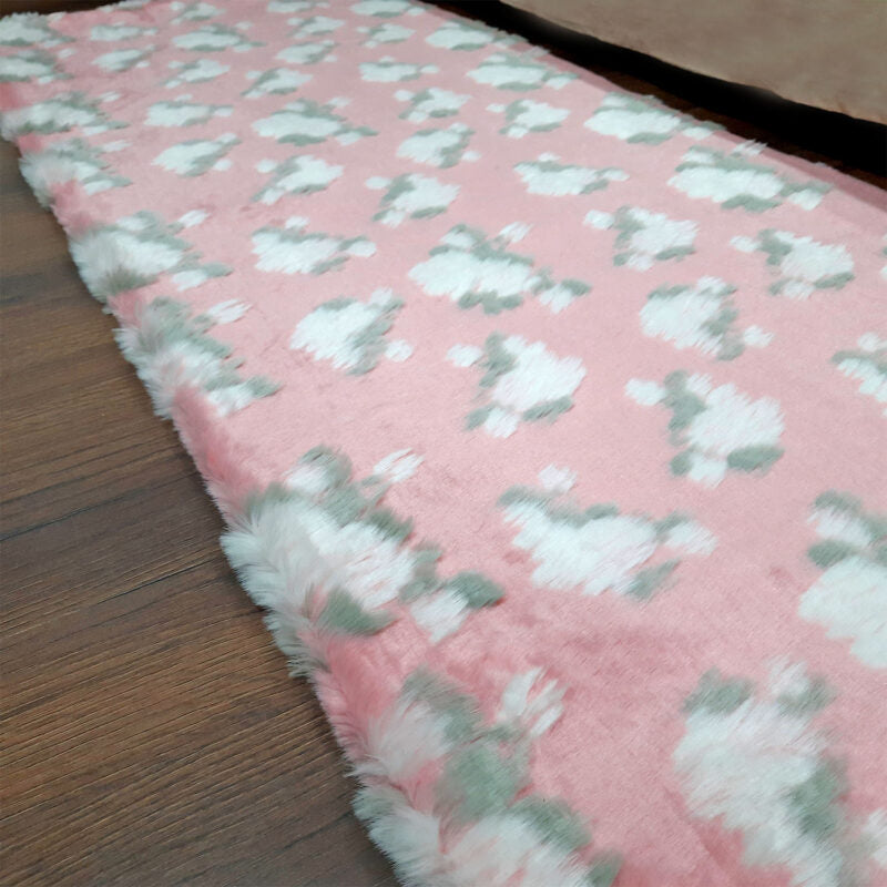 Loomkart – Avioni Ultra Soft Cozy Faux Fluffy Fur Carpet for Bedroom/Hallway/Pooja Room-Easily Hand Washable- 60X150cm