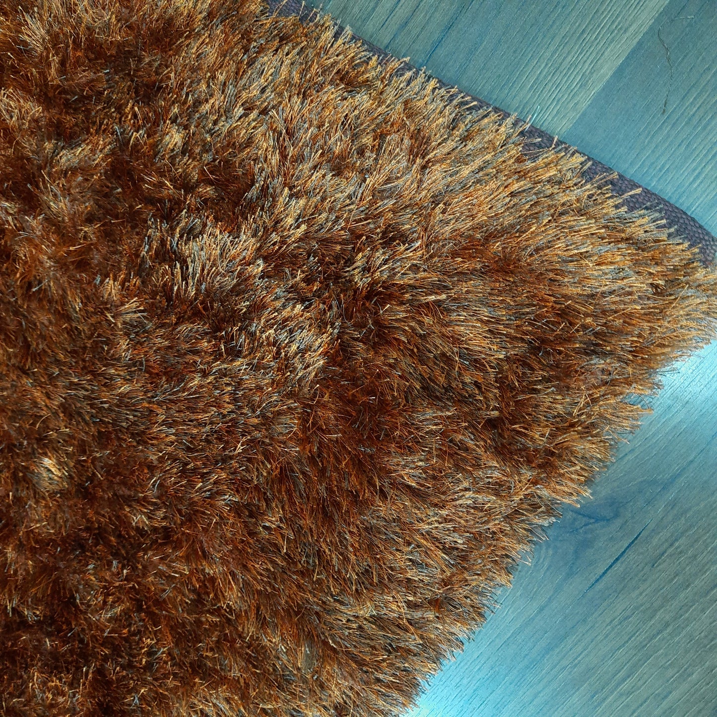 Flurry Yarn Fur Dhurrie For Living Room|Brown|By Avioni| 90cm x 150cm (~3×5 Feet)