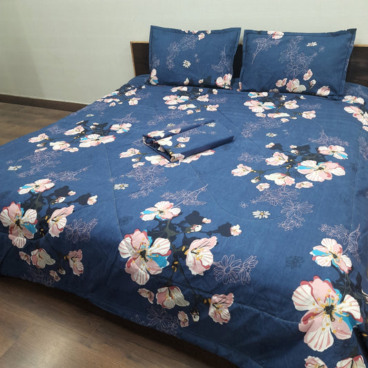 Save big on our AvioniHome Lavanya Bedding Bundle |1  Double Bed Comforter, 1 Double Bed Sheet, and 2 Pillow Covers Combo - Set of 4