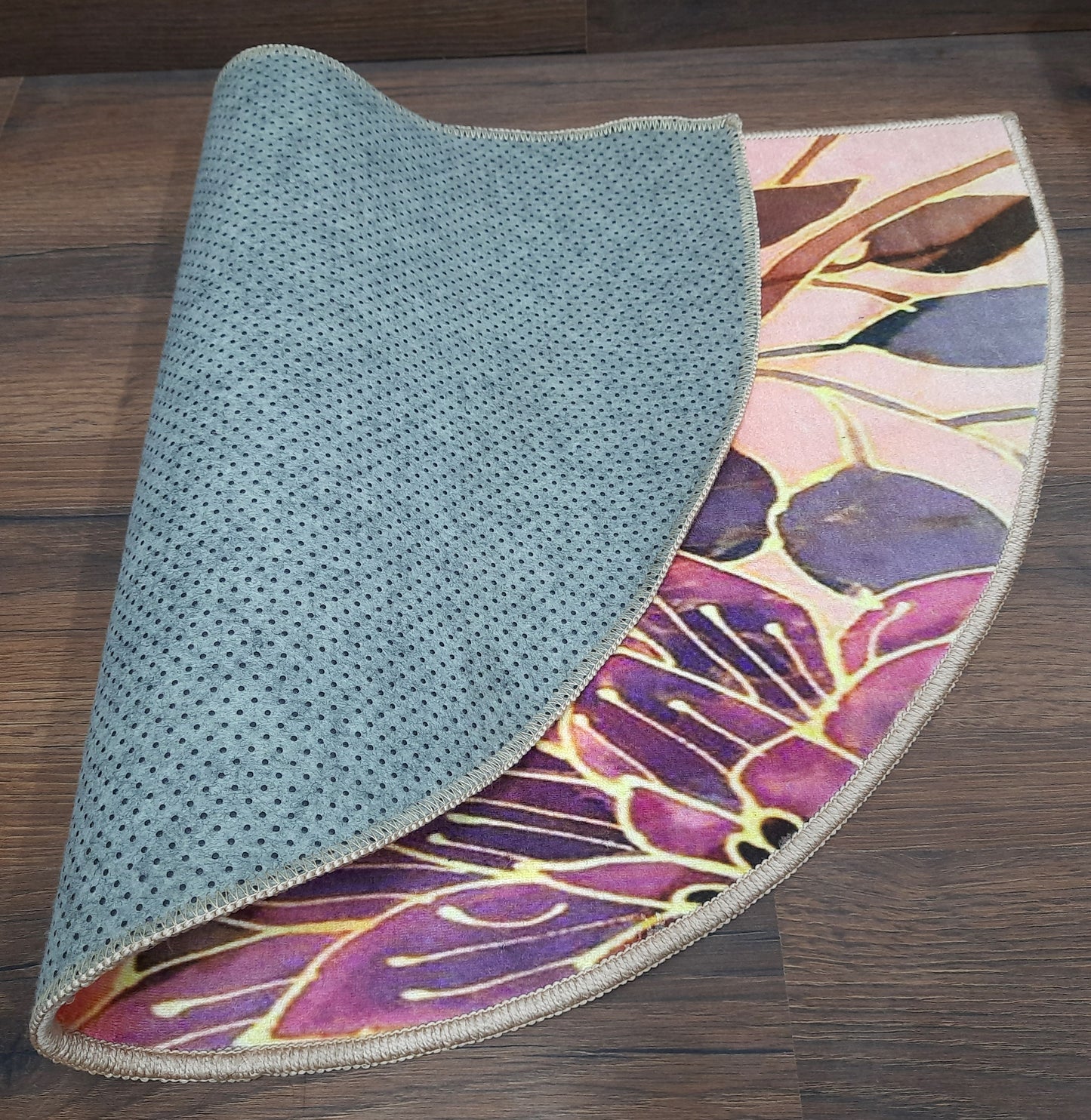 Avioni Home | Crescent Collection | Floor Mats in Flower Design Multi Colour  | Anti Slip, Durable & Washable | Outdoor & Indoor