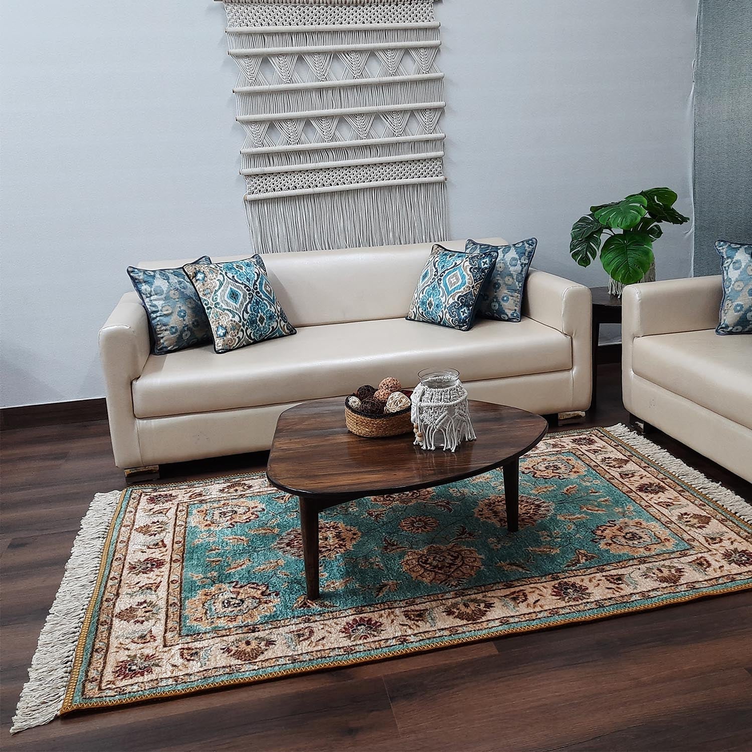 Faux Silk Carpet Beautiful Persian Design – Living Room Rug – Avioni