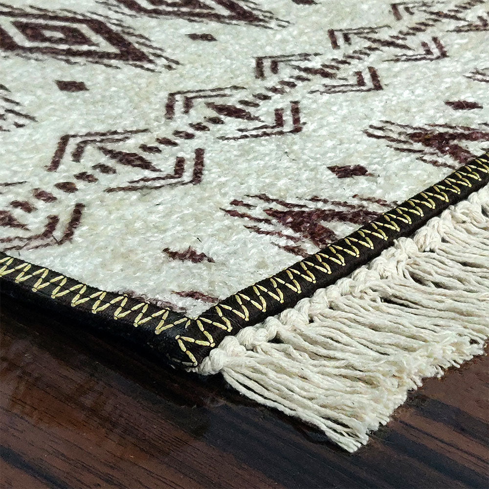 Avioni Carpets for Living Room – Neo Modern Collection Coffee- Beige Carpet/Rug – 90cm x 150cm (~3×5 Feet)