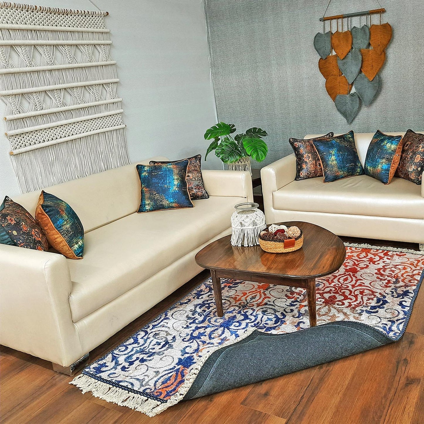Silk Carpet Distressed – Premium Ethnic Living Room Rug – Avioni