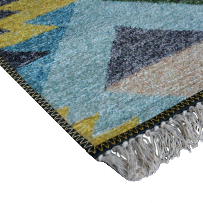 Silk Carpet Geometric Design Premium Living Room Rug -Avioni