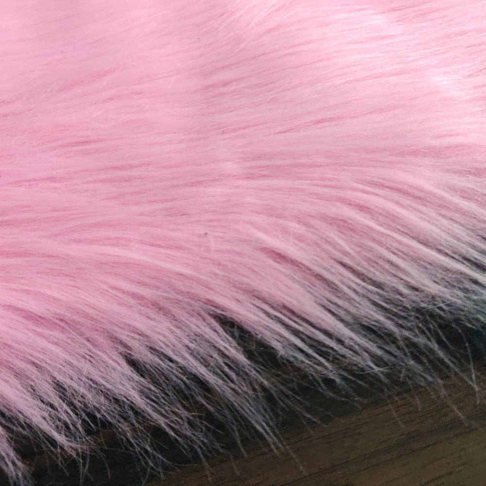 Soft Shaggy Rugs – Fluffy Rug – Pink Premium Long Faux Fur – Avioni Carpets