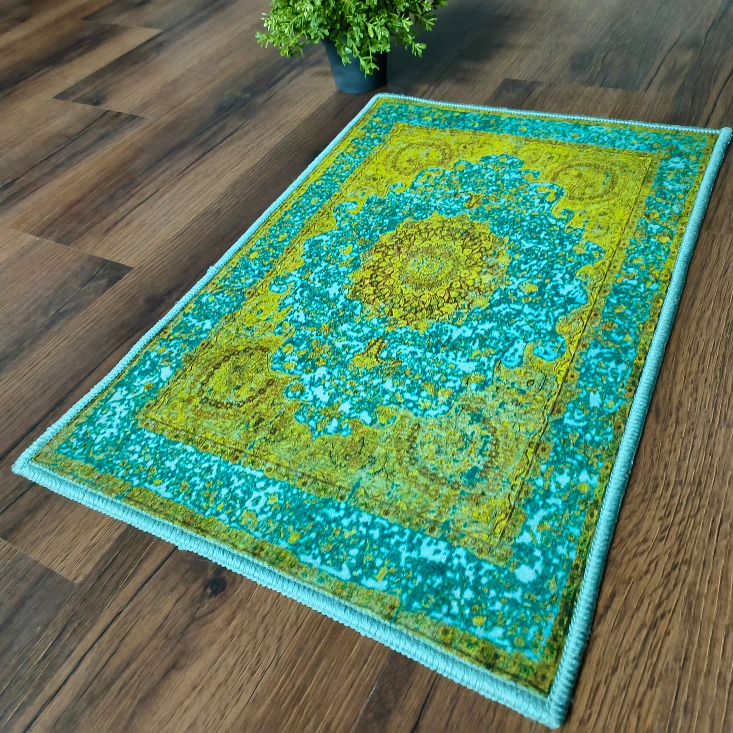 Esplendor Persian Rectangle mat collection by Avioni Home | Anti Slip, Durable & Washable | Outdoor & Indoor